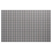 Pixel geplakt in grijs met rode streep stof (Fat Quarter)