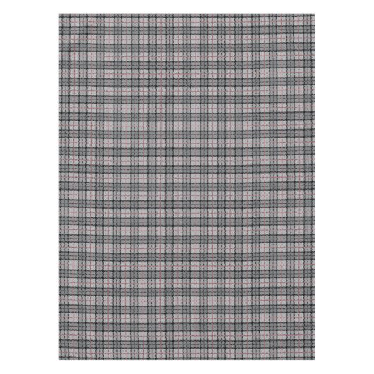 Pixel geplakt in grijs met rode streep tafelkleed (Voorkant)