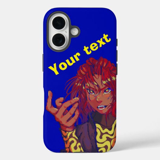 Pixel girl changing Case-Mate iPhone case (Achterkant)