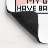 Pixel Glitch Chat - Grappige Retro Gamer Muismat (Hoek)