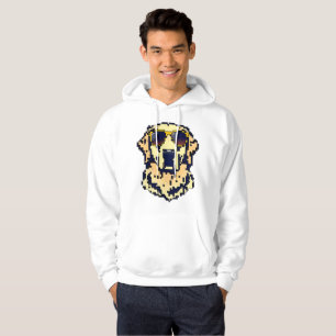 Pixel Golden Retriever Hoodie