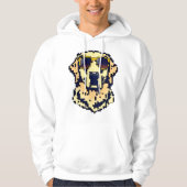 Pixel Golden Retriever Hoodie (Voorkant)