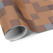 Pixel gras gamer verjaardag  cadeaupapier (Rol Hoek)