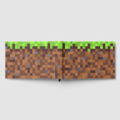Pixel gras gamer verjaardag  gastenboek (Volledig)