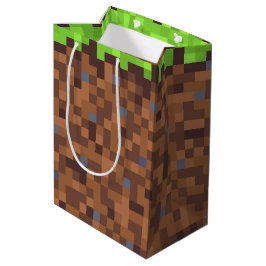 Pixel gras gamer verjaardag  medium cadeauzakje