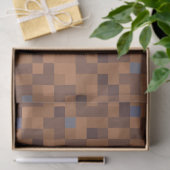 Pixel gras gamer verjaardag  tissuepapier (Geschenk)