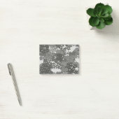 Pixel Gray & White Urban Camouflage Post-it® Notes (Kantoor)