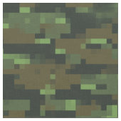 Pixel groen Camo Camouflage patroon Stof (Close Up)