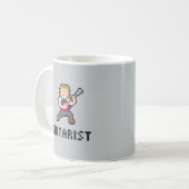 Pixel Guitarist Mok (Voorkant links)