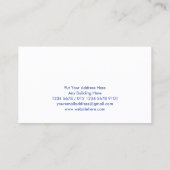 Pixel hand in contact met menselijke hand | futuri visitekaartje (Achterkant)