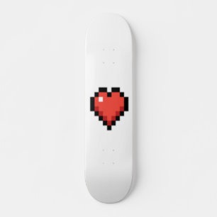 Pixel Hart Persoonlijk Skateboard