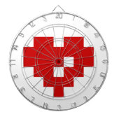 Pixel Heart 8 Bit Love Dartbord (Voorkant)