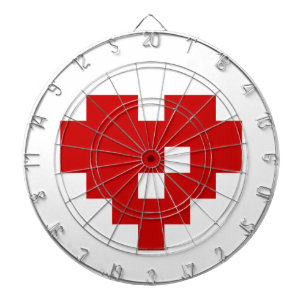 Pixel Heart 8 Bit Love Dartbord