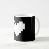 Pixel Heart 8-bits Koffiemok (Voorkant rechts)