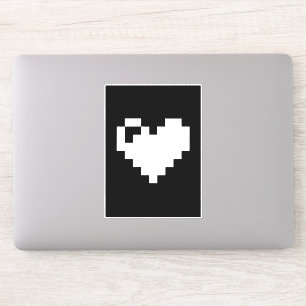 Pixel Heart 8-bits Sticker