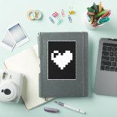 Pixel Heart 8-bits Sticker (iPad Cover)