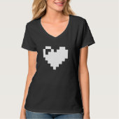 Pixel Heart 8-bits T-shirt (Voorkant)