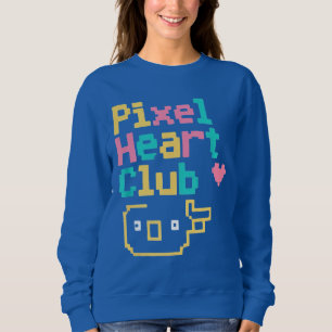 Pixel Heart Club: Retro Liefde Pixel Kunst voor Ga Trui