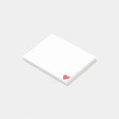 Pixel Heart Post-it Notes (Schuin)