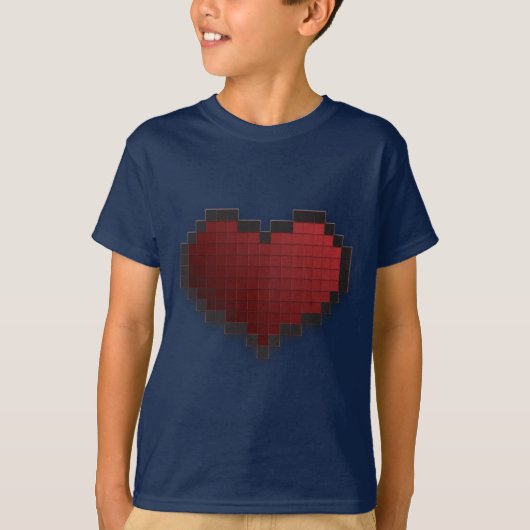 Pixel Heart T-shirt (Voorkant)