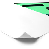 Pixel Heart T-shirt – Retro liefde, moderne vibes Poster (Hoek)