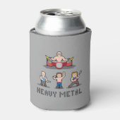 Pixel Heavy Metal Koelbox Blikjeskoeler (Blikje Voorkant)