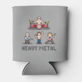 Pixel Heavy Metal Koelbox Blikjeskoeler (Voorkant)