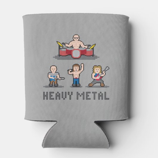 Pixel Heavy Metal Koelbox Blikjeskoeler (Achterkant)