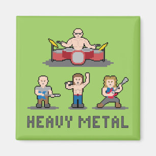 Pixel Heavy Metal Magneet