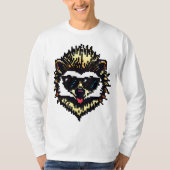 Pixel Hedgehog Cool T-shirt (Voorkant)