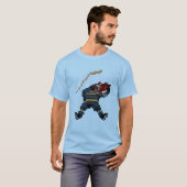 Pixel Hockey Carnage T-shirt (Voorkant volledig)
