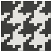 Pixel Houndstooth Stof (Swatch)