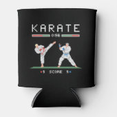 Pixel Karate Game Blikjeskoeler (Voorkant)