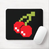 Pixel Kersen 80s Video Game Kostuum Easy Groep H Muismat (Met muis)