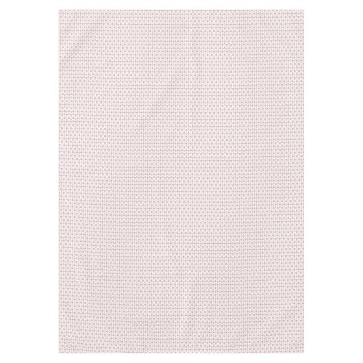 Pixel Kerstsnowflakes Tablecloth Tafelkleed (Voorkant)