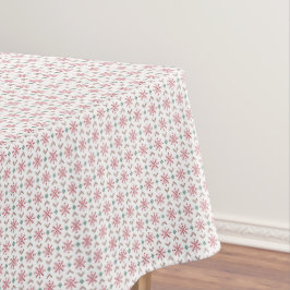 Pixel Kerstsnowflakes Tablecloth Tafelkleed