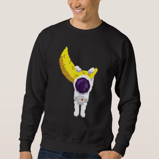 Pixel Kleine Astronaut Trui (Voorkant)