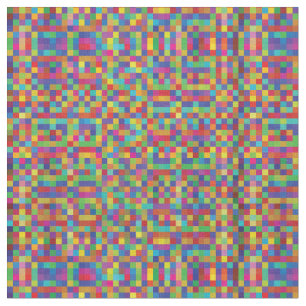  pixel - Kleurig kleine pleinen Stof