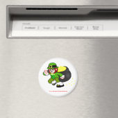 Pixel Leprechaun Magnet 1 (Insitu (Vaatwasser))