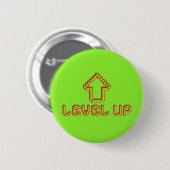 Pixel Level Up Gamer Speldje - Limoengroen (Voorkant /achterkant)