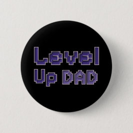Pixel Level Up Vader Gamer Speldje - Paars op Zwar