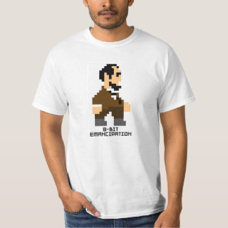 Pixel Lincoln - Emancipatie met 8 bits T-shirt