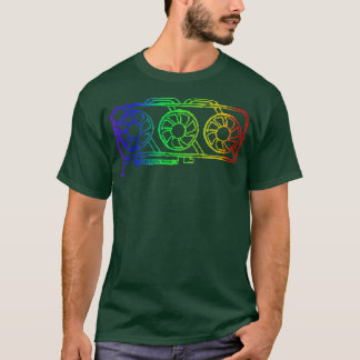Pixel Look RGB Gaming Graphic Gamer T-shirt