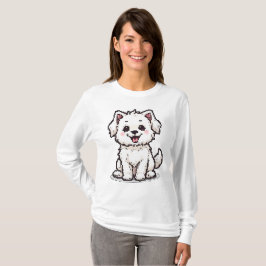 Pixel Maltese Delight T-shirt