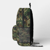 Pixel Militaire Camouflagepatroon Bedrukte Rugzak (Rechts)