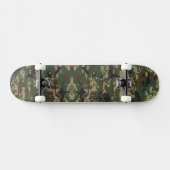 Pixel Militaire Camouflagepatroon Persoonlijk Skateboard (Horizontaal)