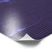 PIXEL MOON  FOTO AFDRUK (Hoek)