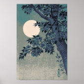 Pixel  Moonlit Cherry Blossom Poster (Voorkant)