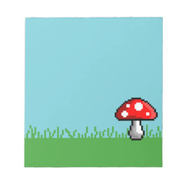 Pixel Mushroom Notitieblok