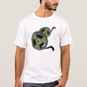 PIXEL MUZIEK TAPE MOVIE REEL T-SHIRT